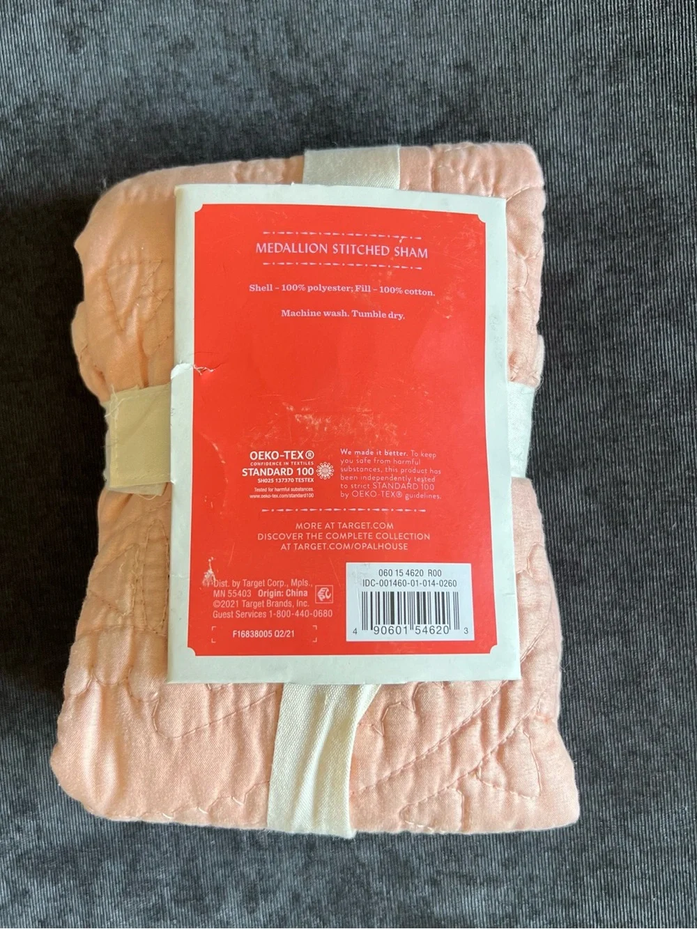 NWT OpalHouse Medallion Stitched Sham- Standard Size